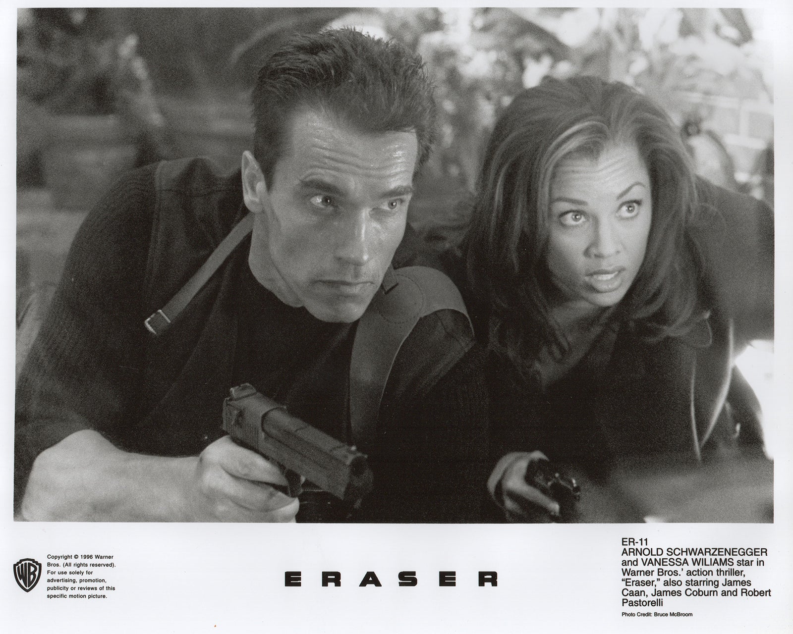 Eraser 1996 Film Movie Press Publicity Still Framed