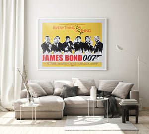 Everything or Nothing 2012 James Bond Documentary Film Movie Poster, James Hart Dyke