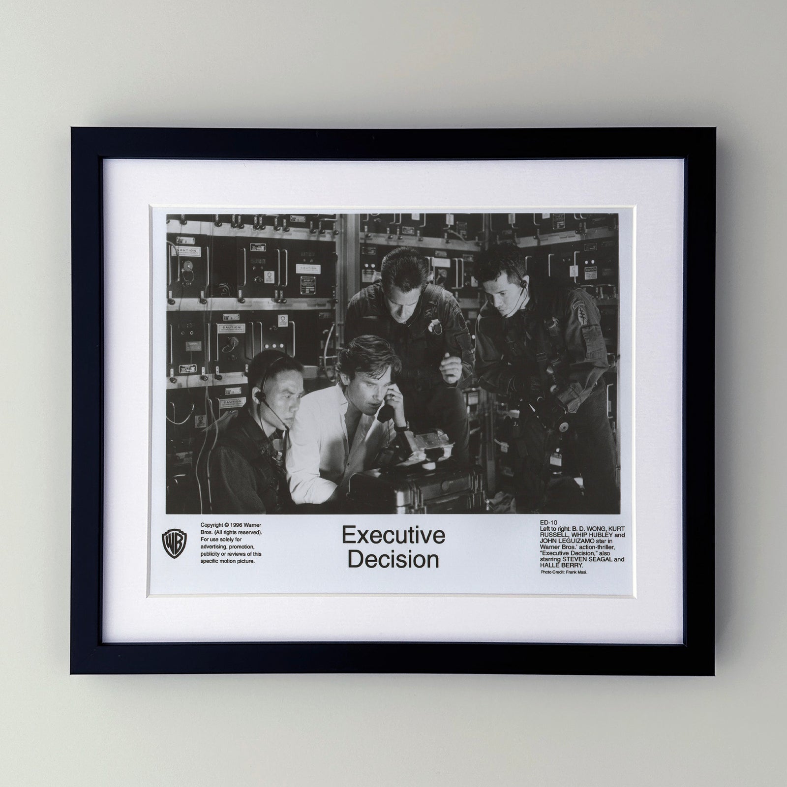 Executive Decision 1996 Film Movie Press Publicity Still Framed