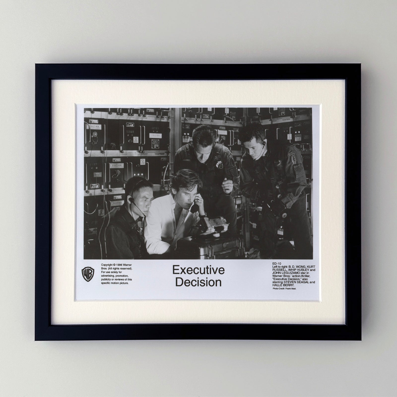Executive Decision 1996 Film Movie Press Publicity Still Framed