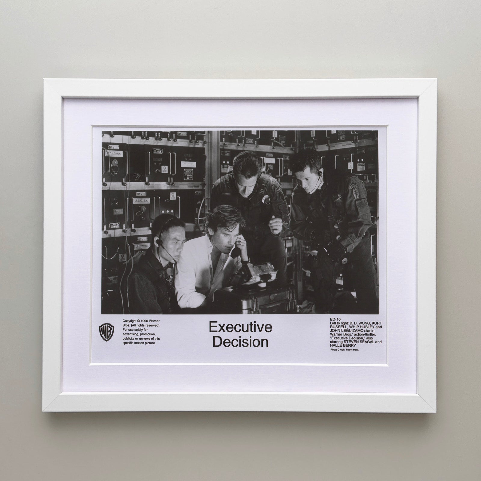 Executive Decision 1996 Film Movie Press Publicity Still Framed