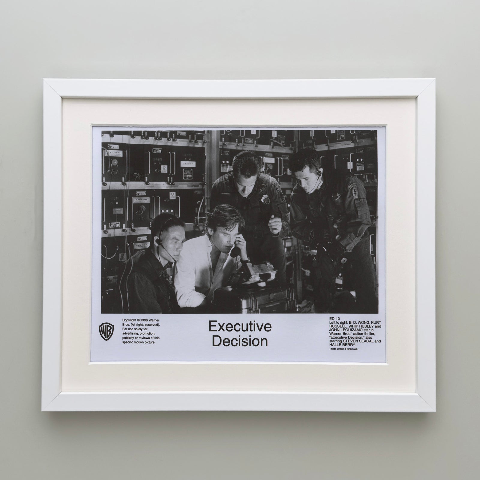 Executive Decision 1996 Film Movie Press Publicity Still Framed