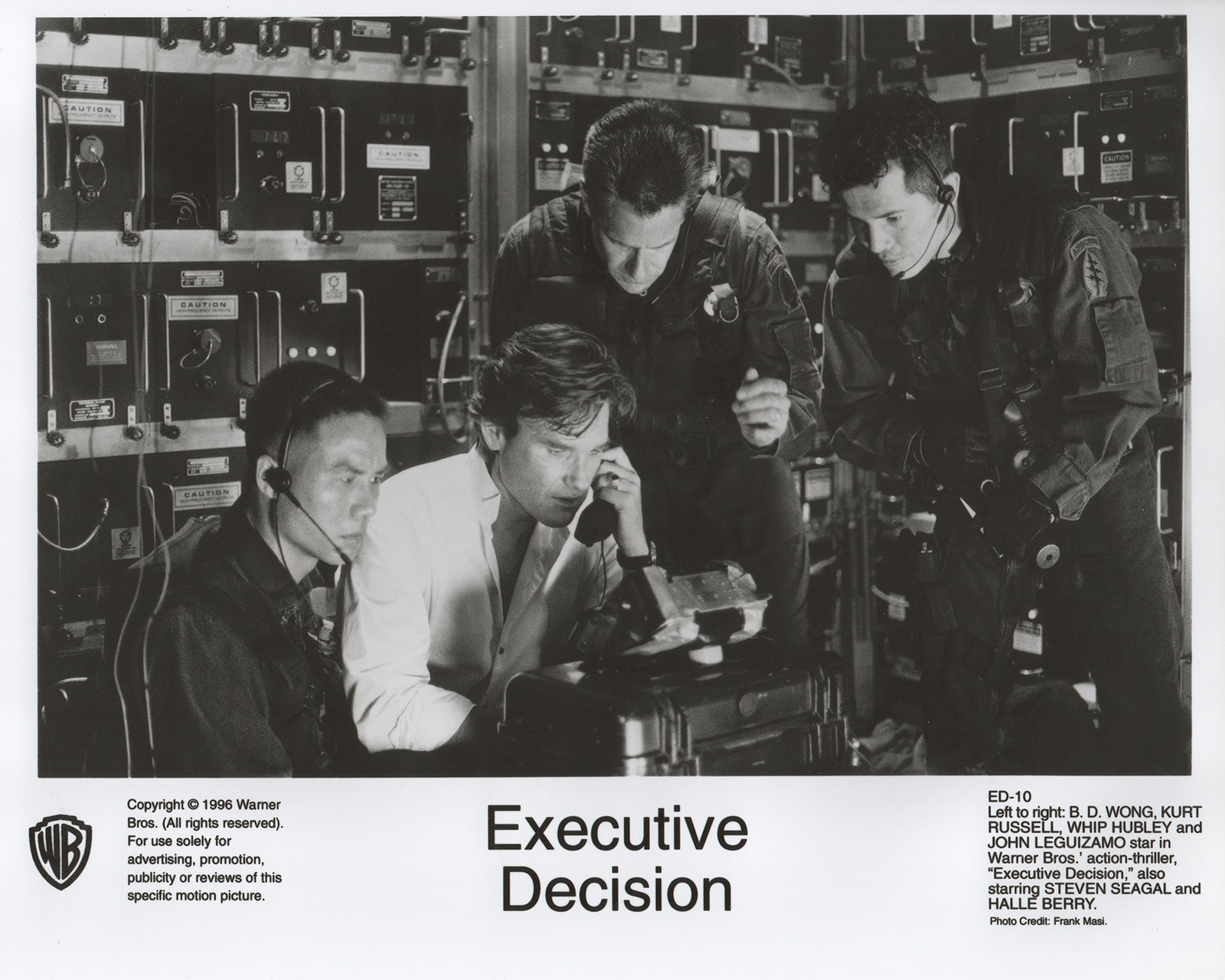 Executive Decision 1996 Film Movie Press Publicity Still Framed
