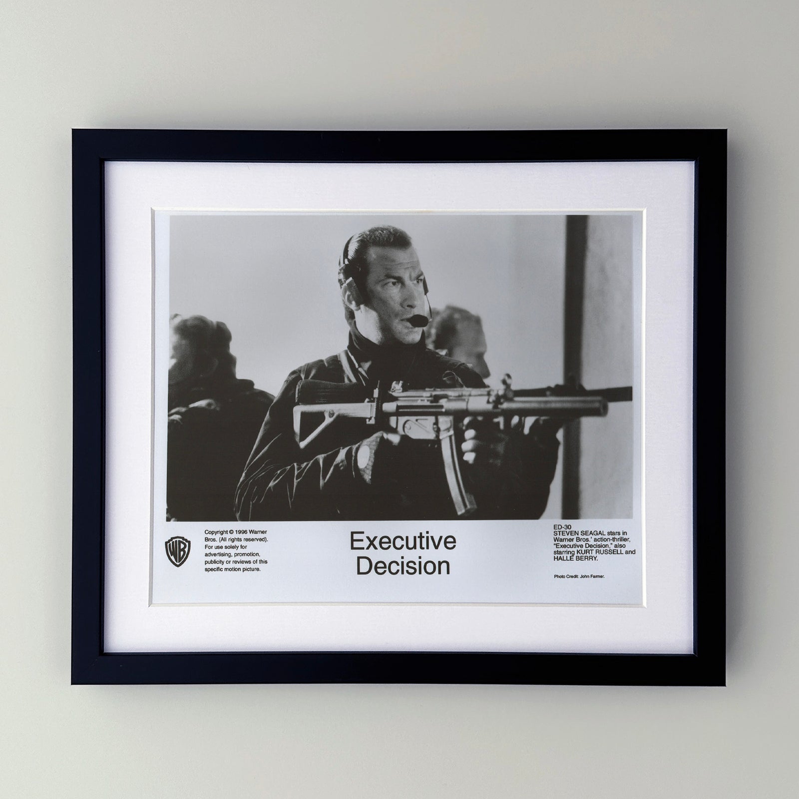 Executive Decision 1996 Film Movie Press Publicity Still Framed