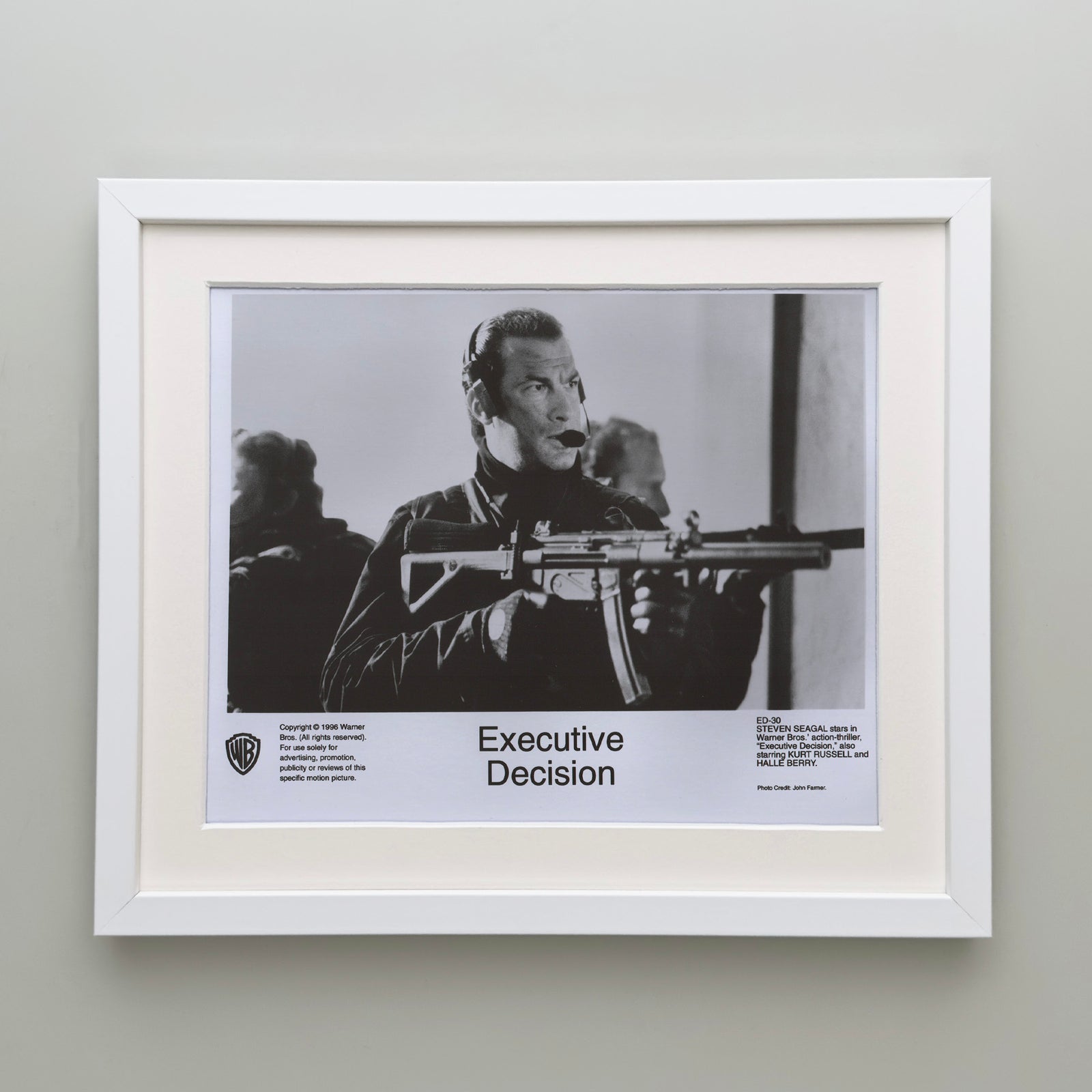 Executive Decision 1996 Film Movie Press Publicity Still Framed
