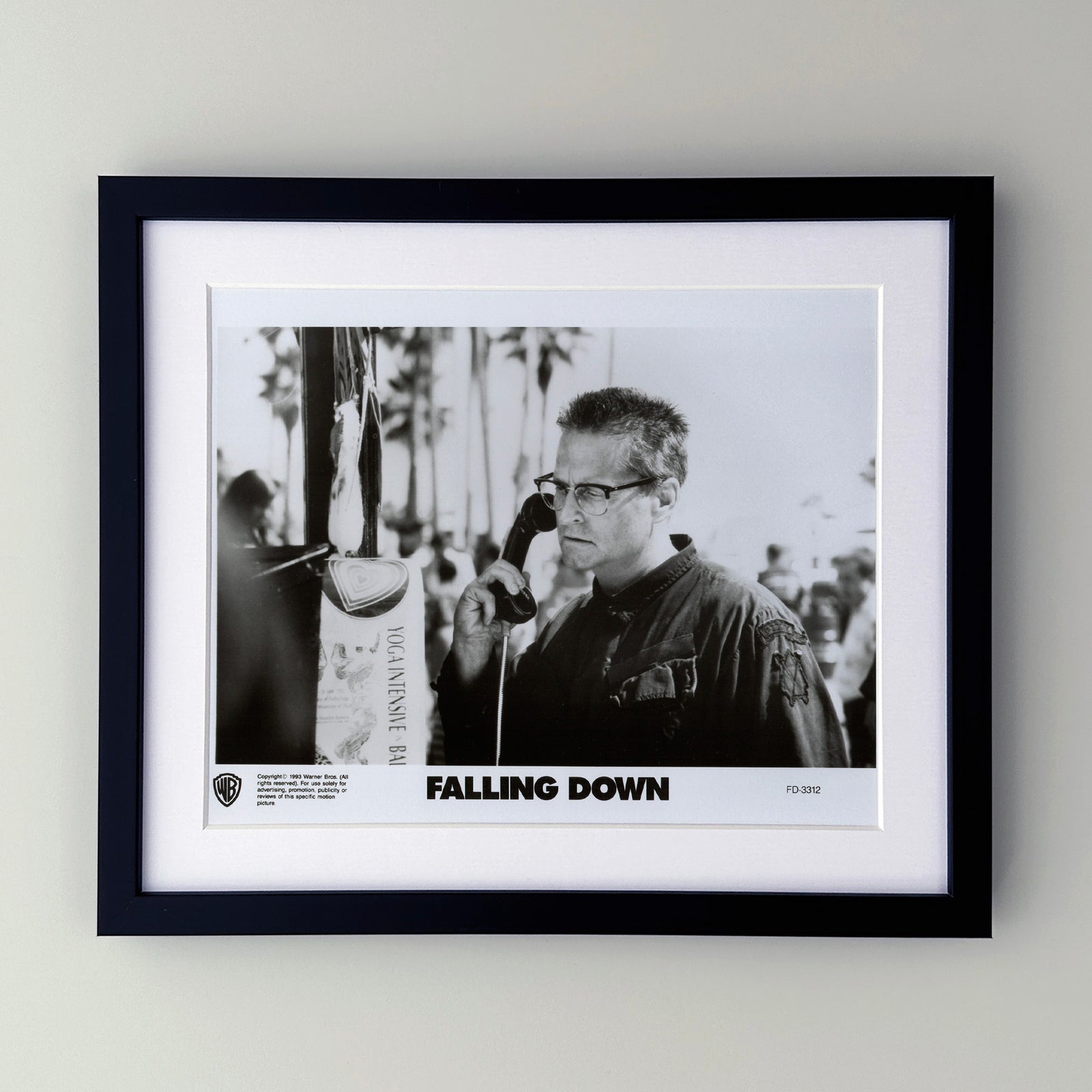 Falling Down 1993 Film Movie Press Publicity Still Framed