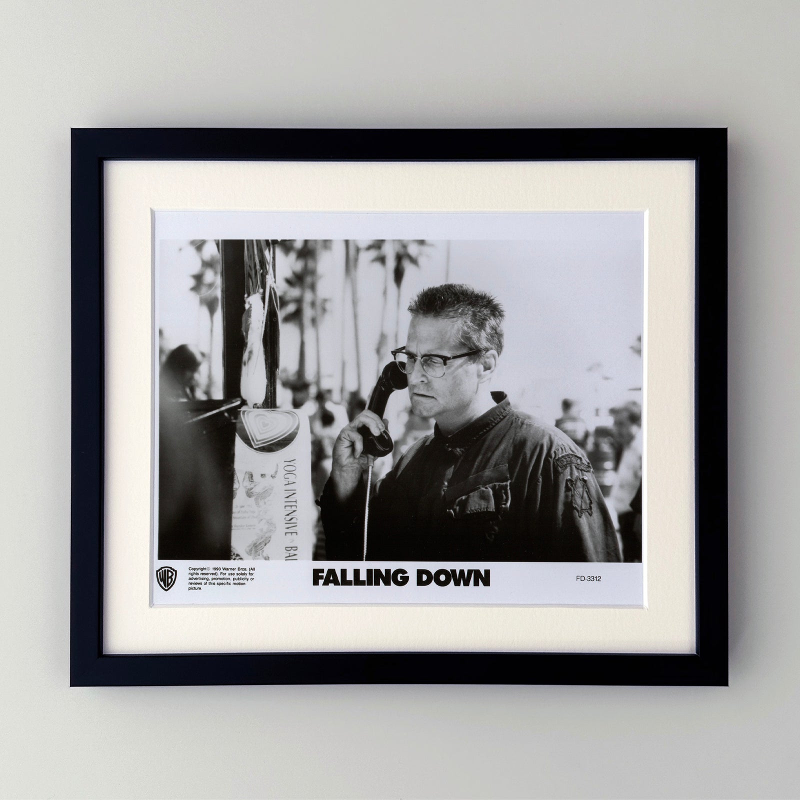 Falling Down 1993 Film Movie Press Publicity Still Framed