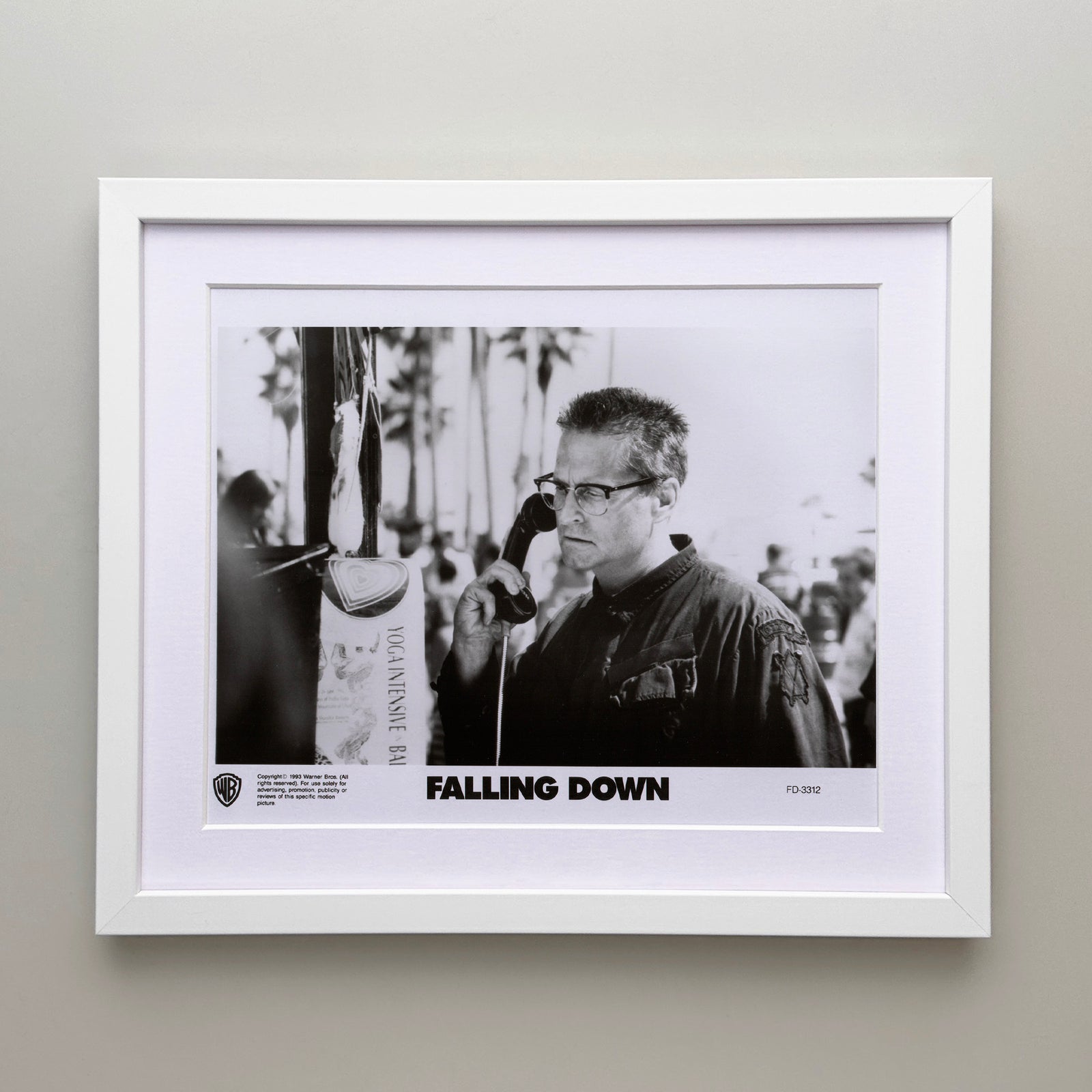 Falling Down 1993 Film Movie Press Publicity Still Framed