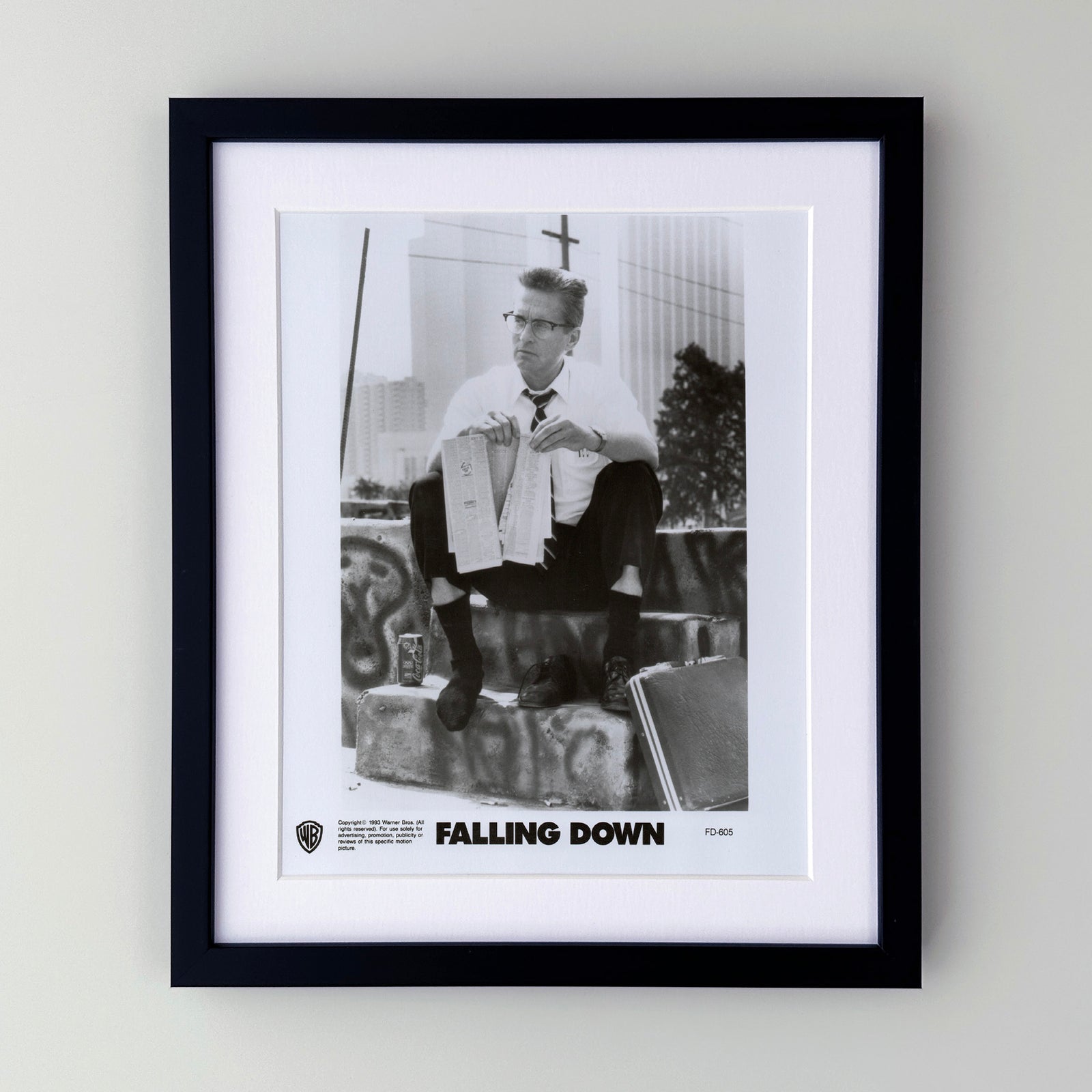 Falling Down 1993 Film Movie Press Publicity Still Framed