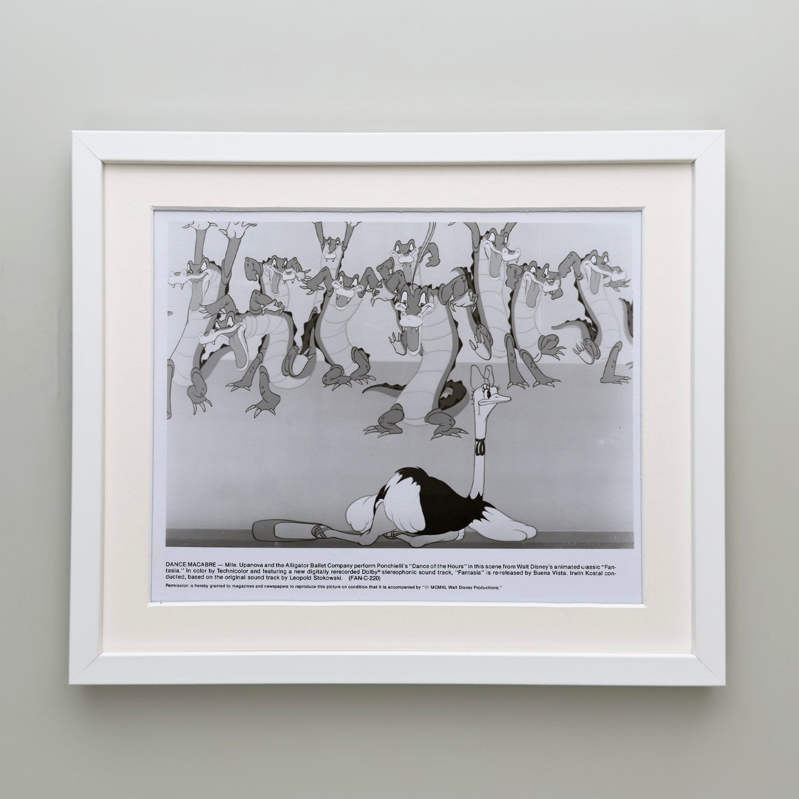 Fantasia 1940 Film Movie Press Publicity Still Framed