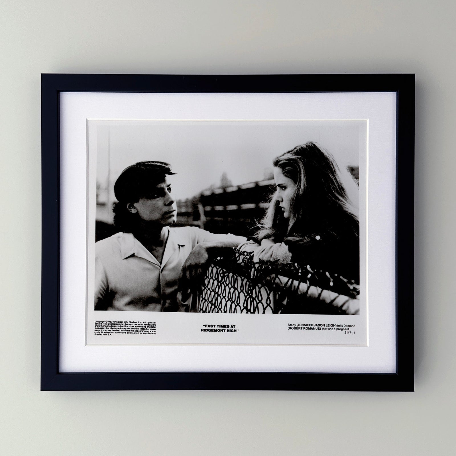 Fast Times at Ridgemont High 1982 Film Movie Press Publicity Still Framed
