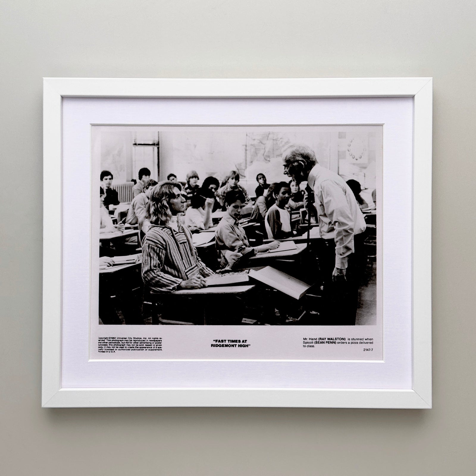 Fast Times at Ridgemont High 1982 Film Movie Press Publicity Still Framed