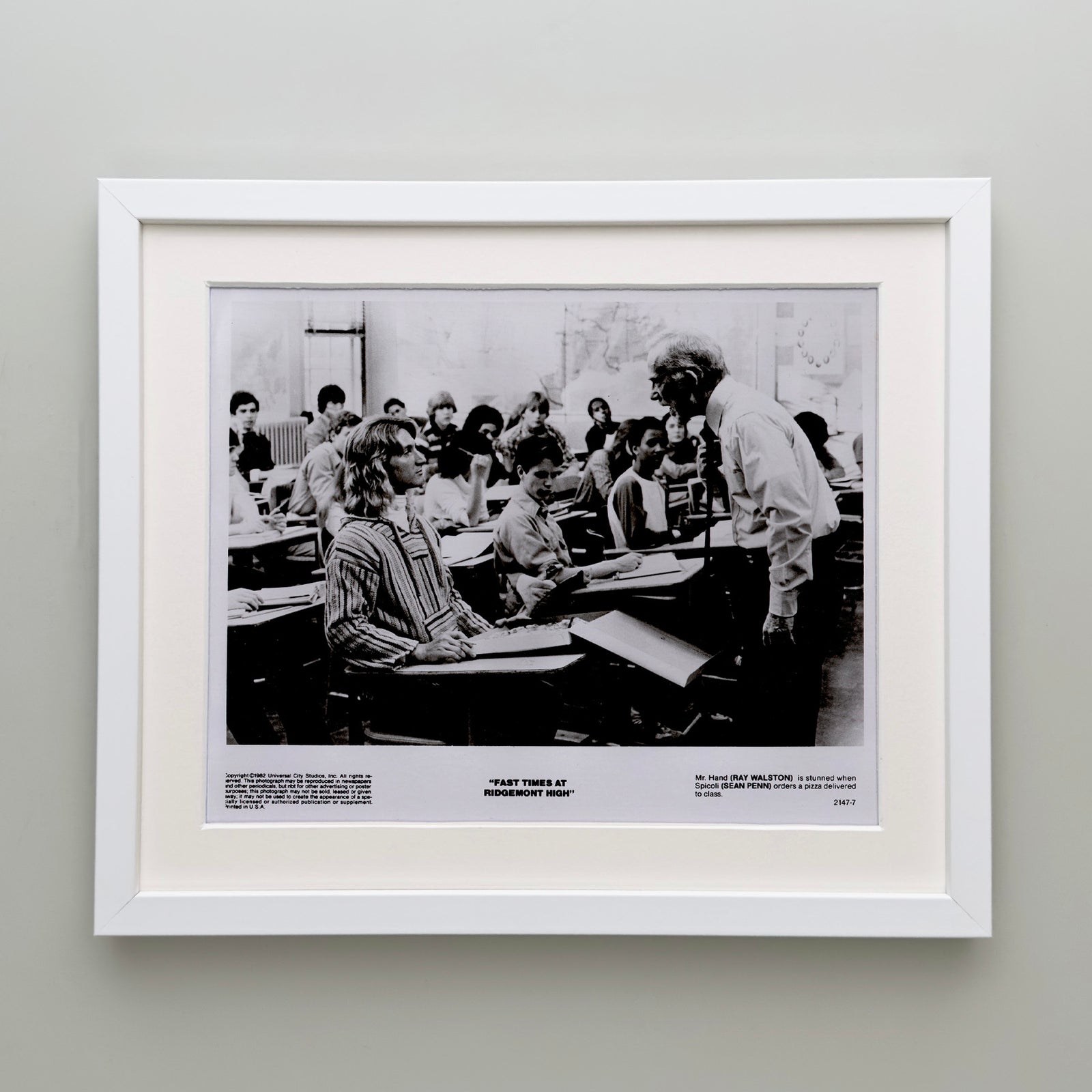 Fast Times at Ridgemont High 1982 Film Movie Press Publicity Still Framed