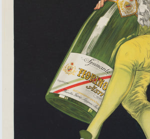 Fiorino 1922 Asti Spumante French Beverage Advertising Poster, Jean Dylen - detail