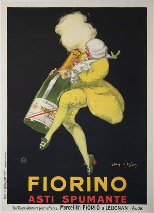 Fiorino 1922 Asti Spumante French Beverage Advertising Poster, Jean Dylen