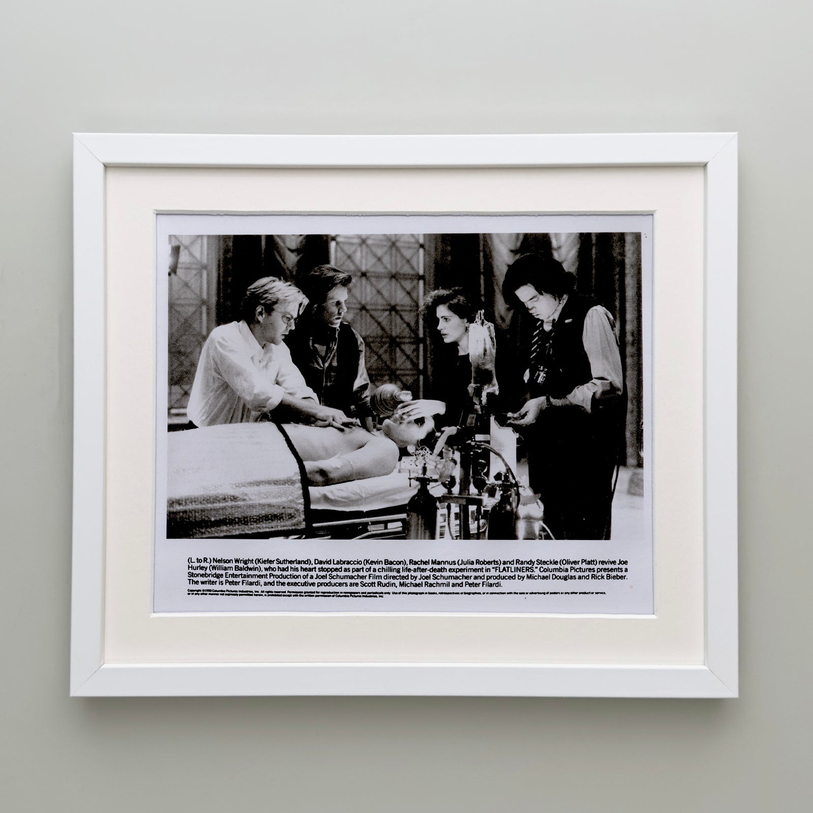 Flatliners 1990 Film Movie Press Publicity Still Framed