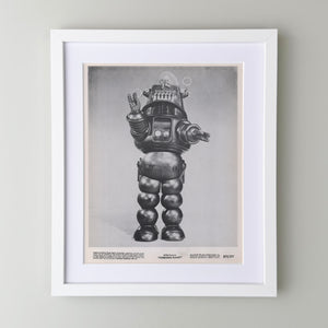 Forbidden Planet 1956 Film Movie Lobby Card Framed