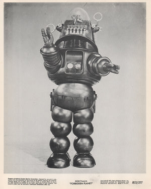 Forbidden Planet 1956 Film Movie Lobby Card Framed