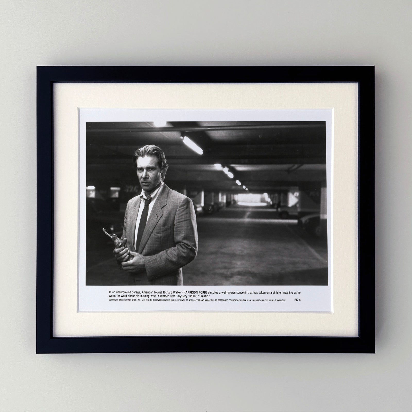 Frantic 1988 Publicity Film Movie Press Still Framed