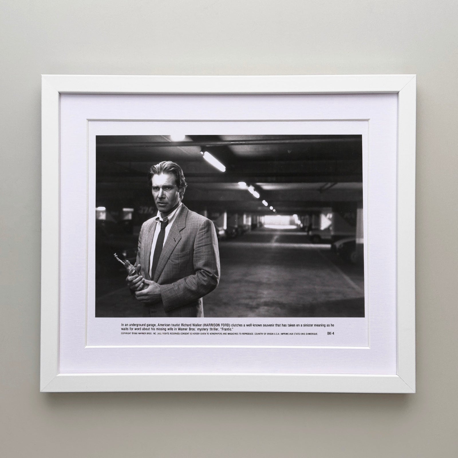 Frantic 1988 Publicity Film Movie Press Still Framed