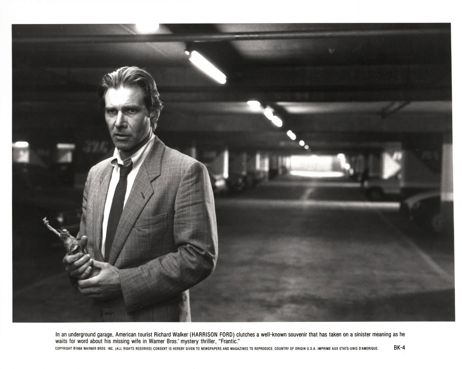 Frantic 1988 Publicity Film Movie Press Still Framed