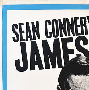 From Russia With Love 1964 UK Double Crown Style B Film Poster - detail