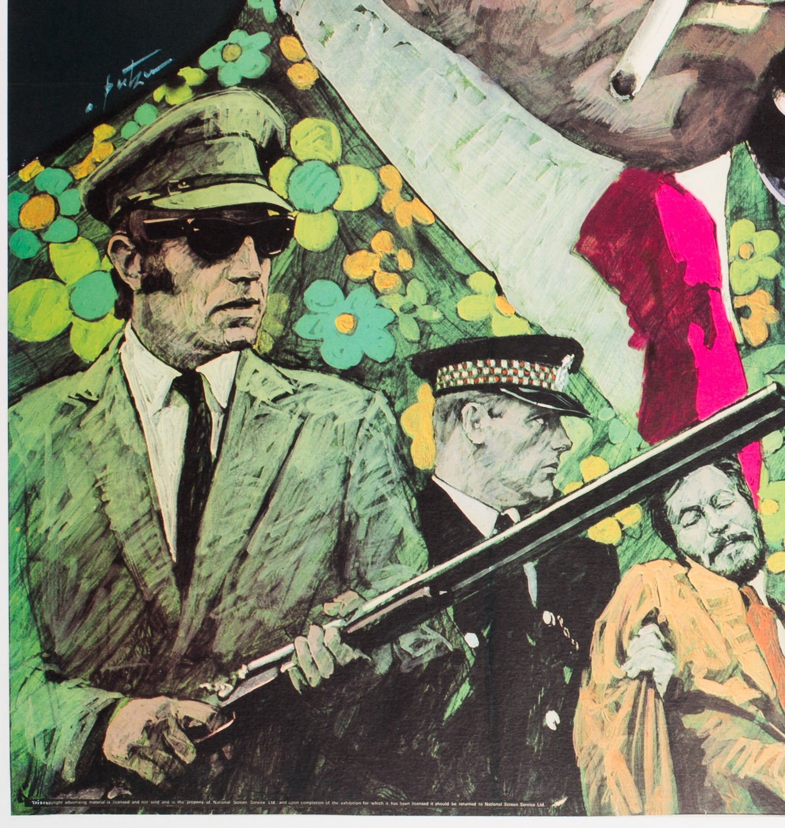 From Russia With Love 1964 US 1 Sheet Style B Film Poster - detail