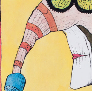 Ghostbusters 1988 Czech A3 Film Poster Petr Pos - detail