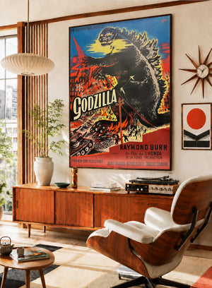 Godzilla 1957 French Grande Film Poster