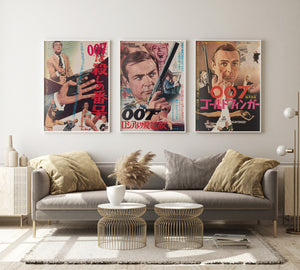 goldfinger 1964 japanese b2 film movie poster