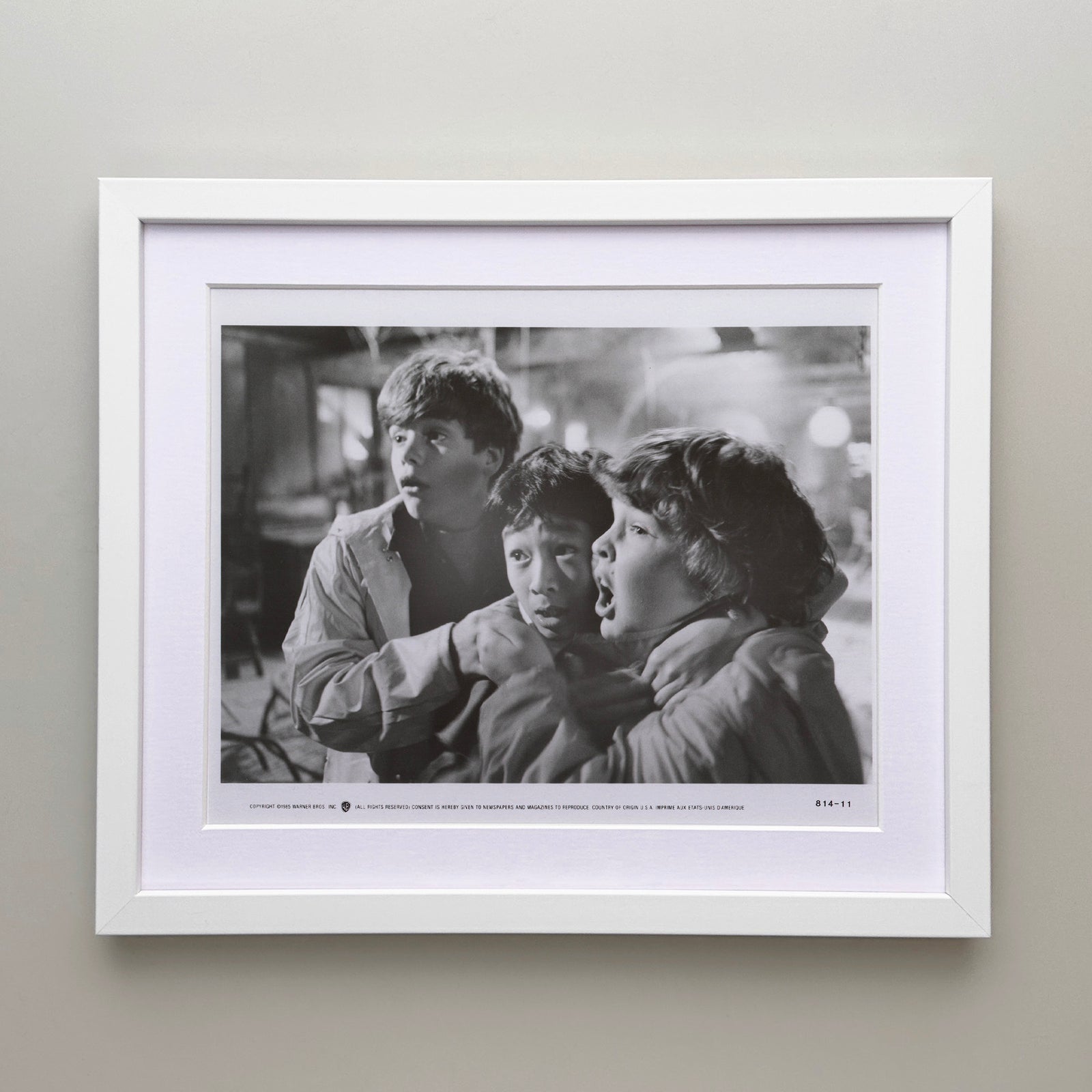 Goonies (1985) Film Movie Press Publicity Still Framed