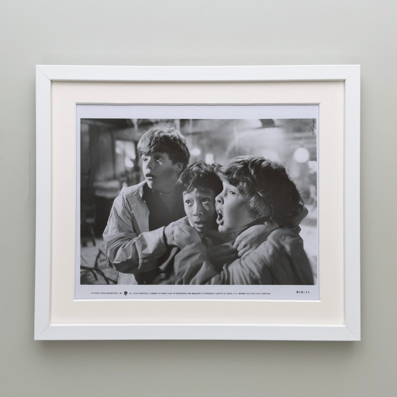 Goonies (1985) Film Movie Press Publicity Still Framed