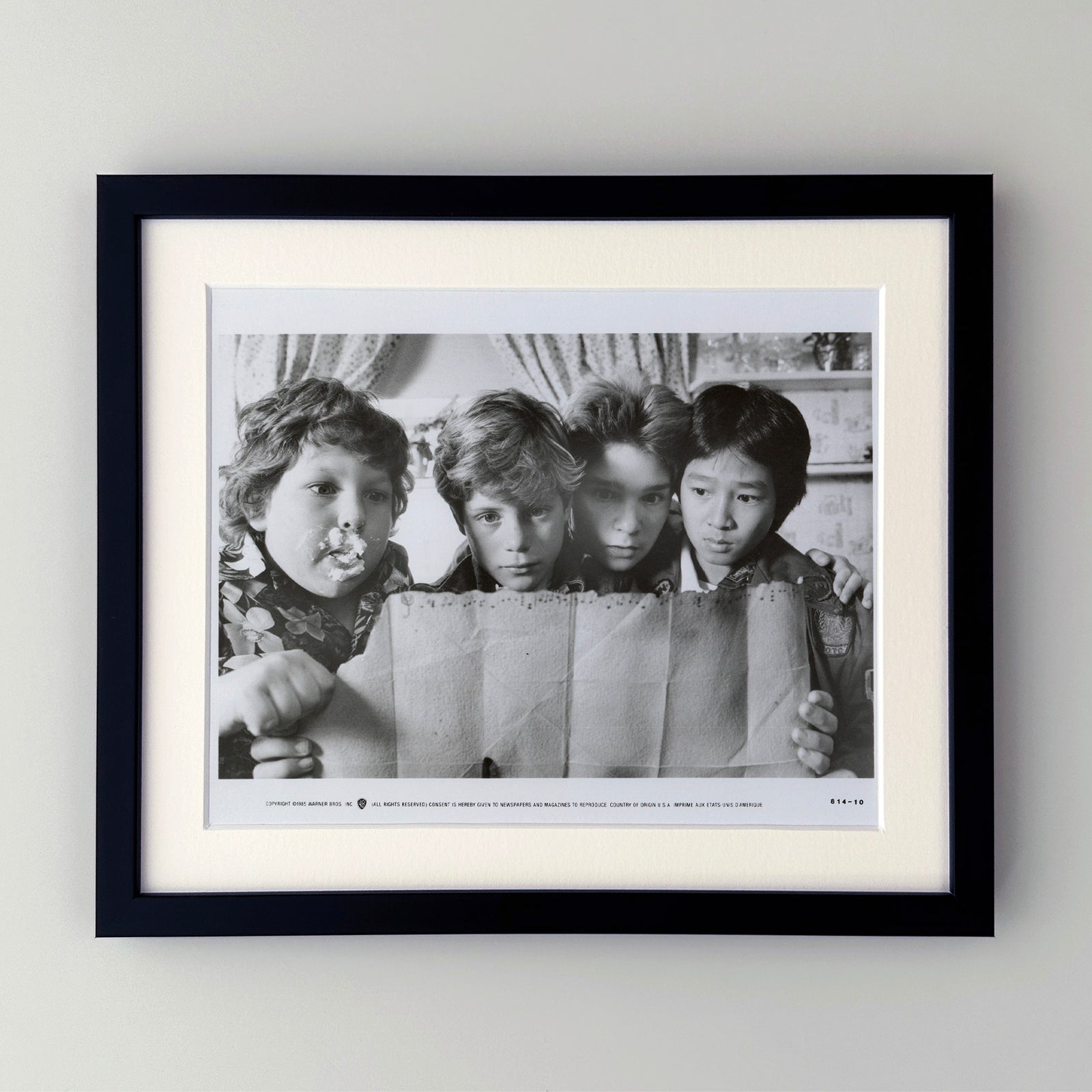 Goonies (1985) Film Movie Press Publicity Still Framed