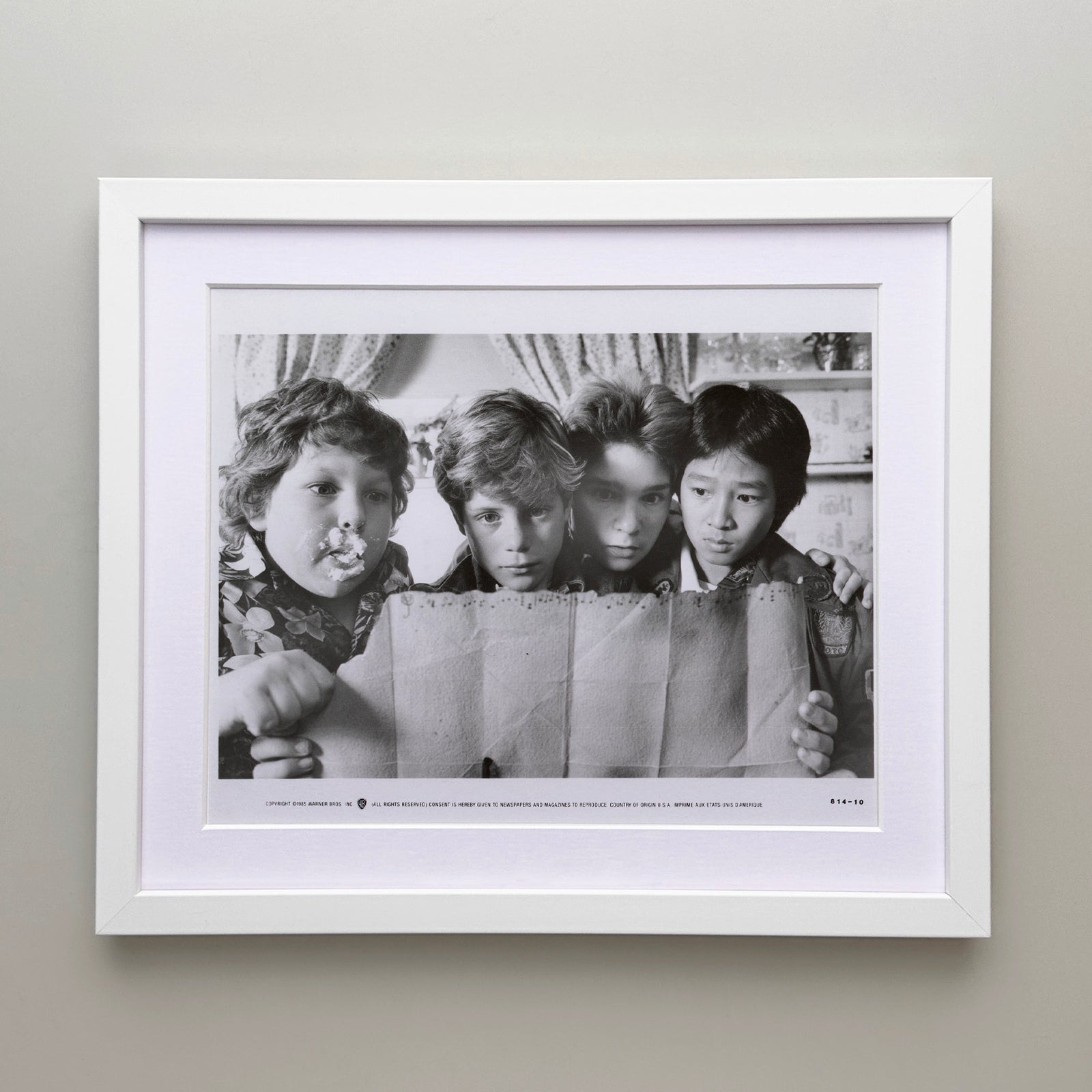 Goonies (1985) Film Movie Press Publicity Still Framed
