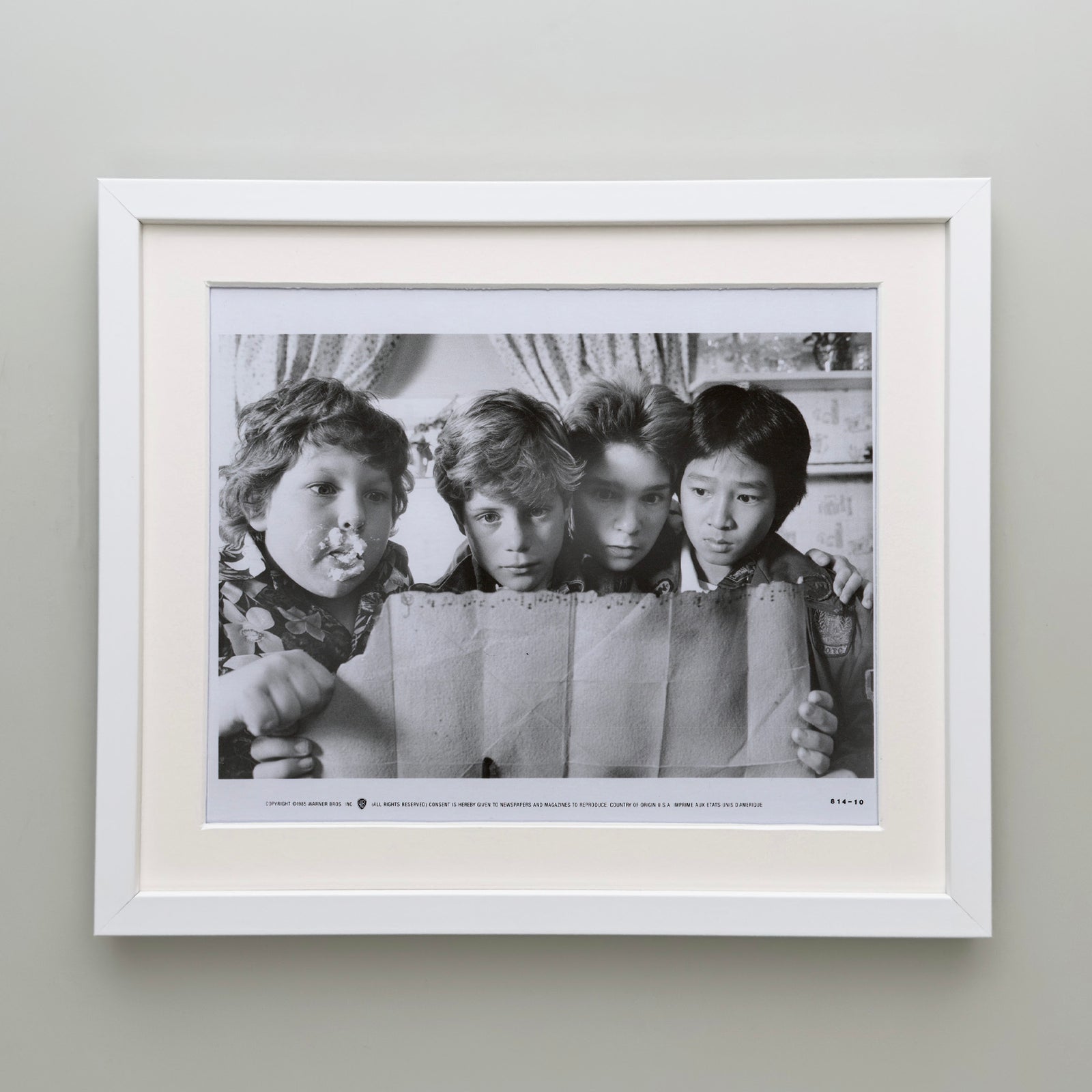 Goonies (1985) Film Movie Press Publicity Still Framed