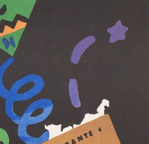 Gremlins Gremliny Rozrabiaja 1985 Polish B1 Film Movie Poster, Jan Mlodozeniec - detail