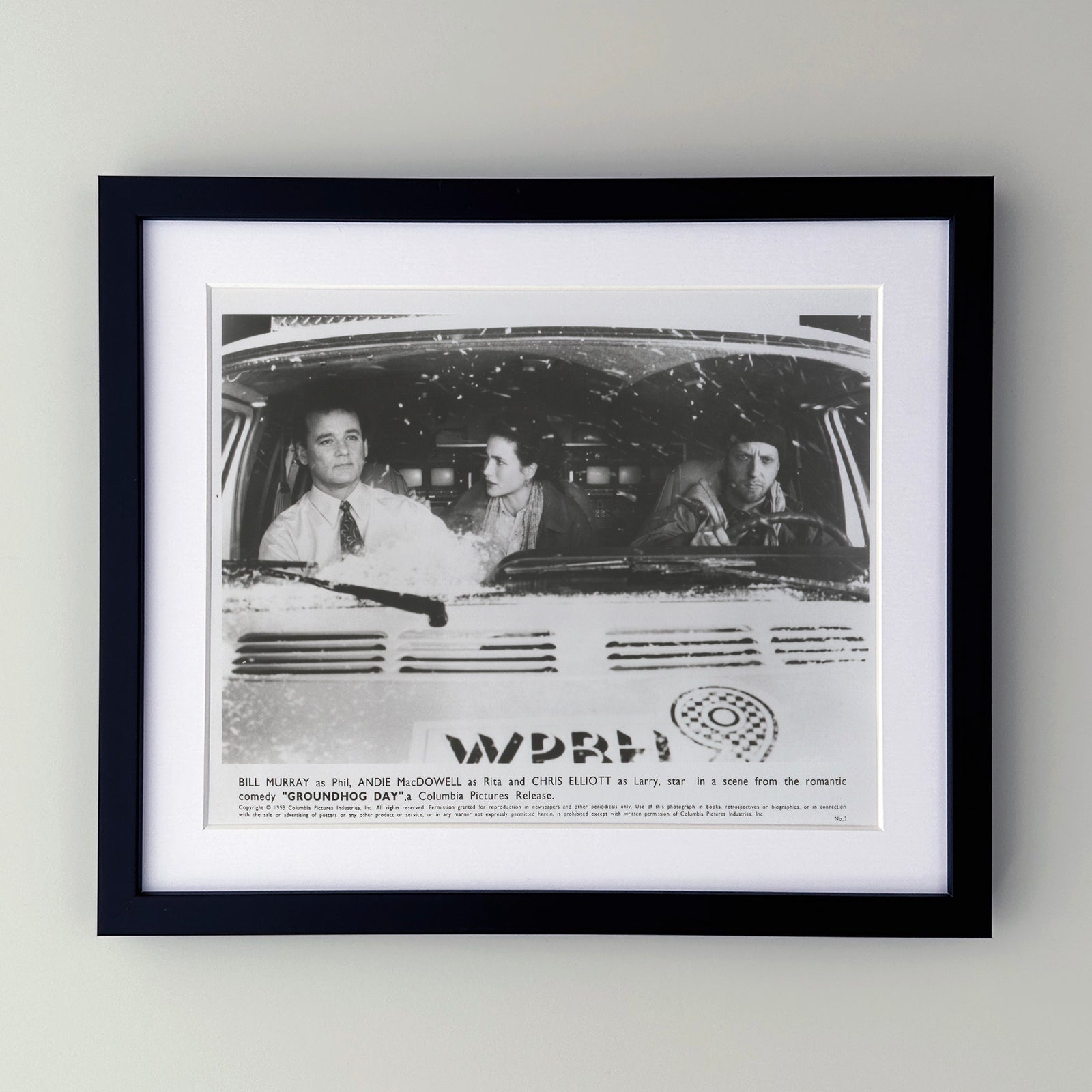 Groundhog Day 1993 Film Movie Press Publicity Still Framed