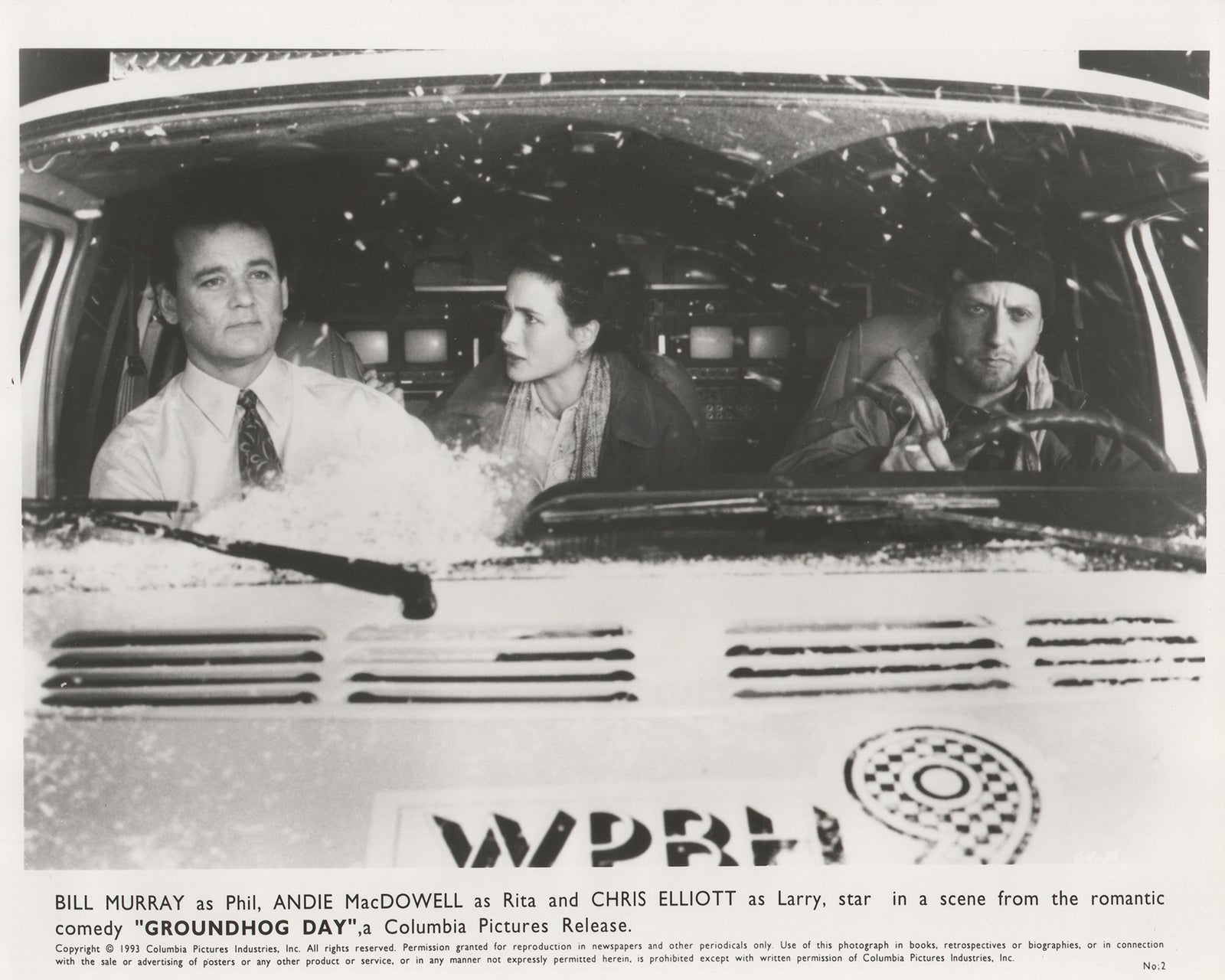 Groundhog Day 1993 Film Movie Press Publicity Still Framed