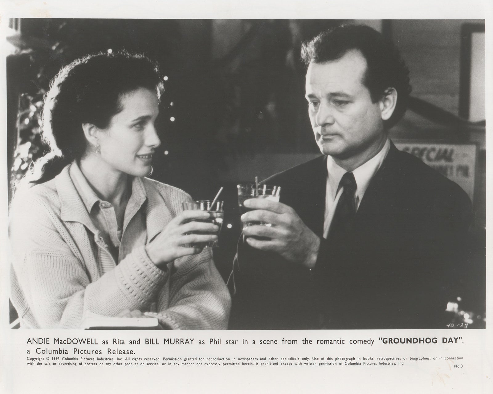 Groundhog Day 1993 Film Movie Press Publicity Still Framed
