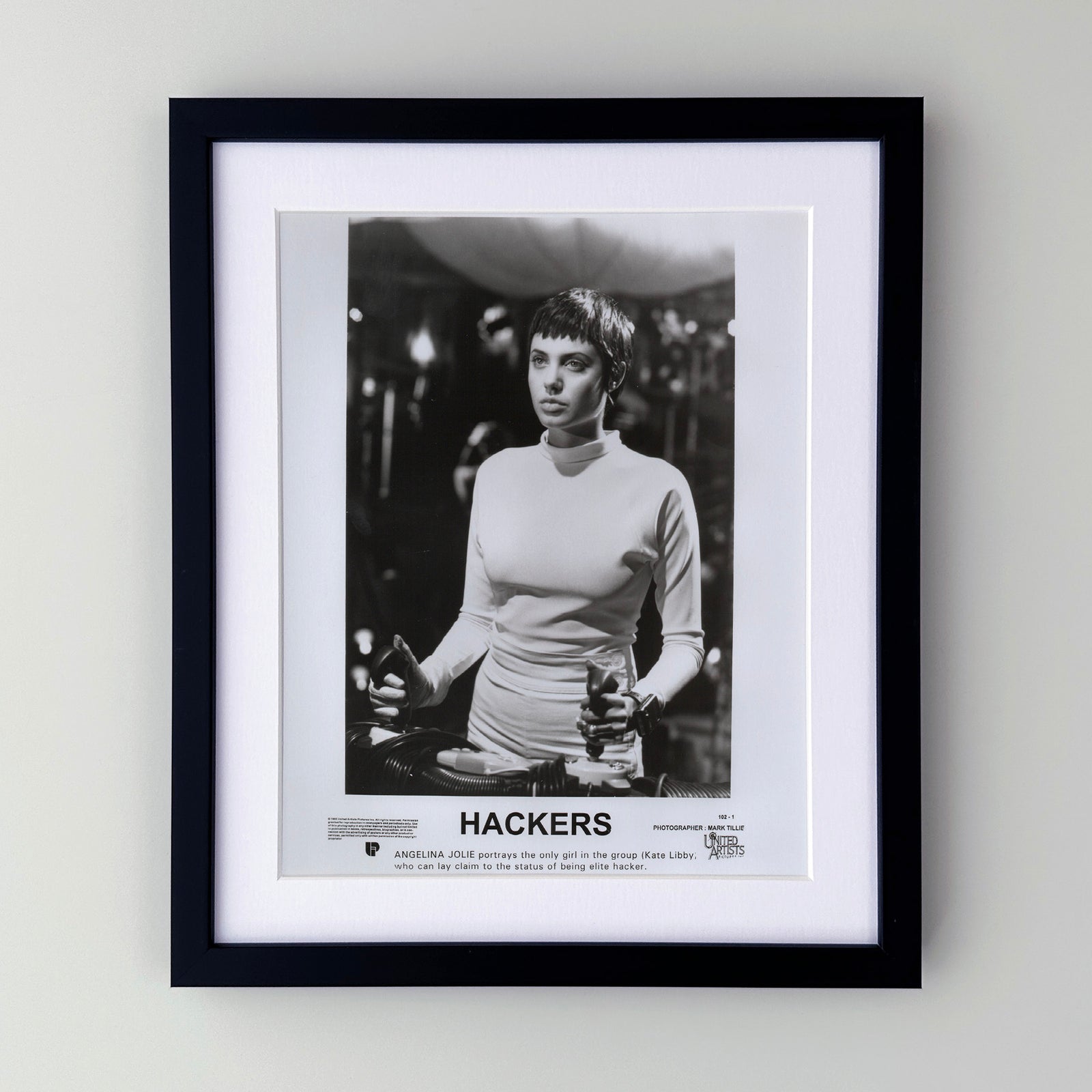 Hackers 1995 Film Movie Press Publicity Still Framed