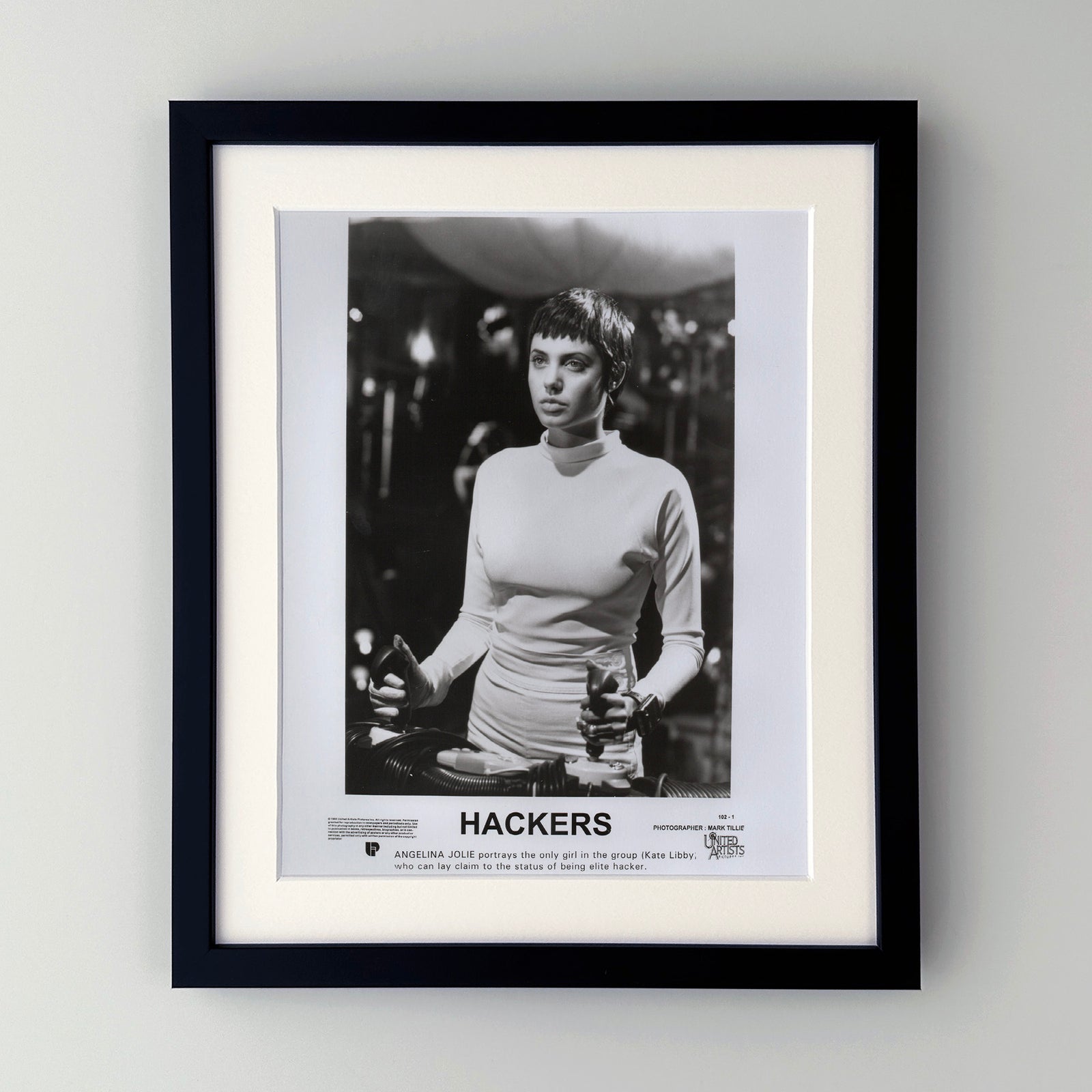 Hackers 1995 Film Movie Press Publicity Still Framed