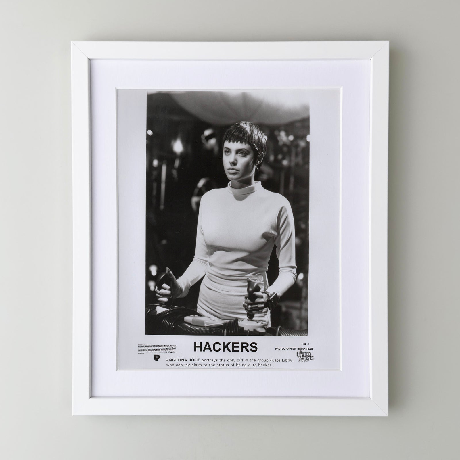 Hackers 1995 Film Movie Press Publicity Still Framed