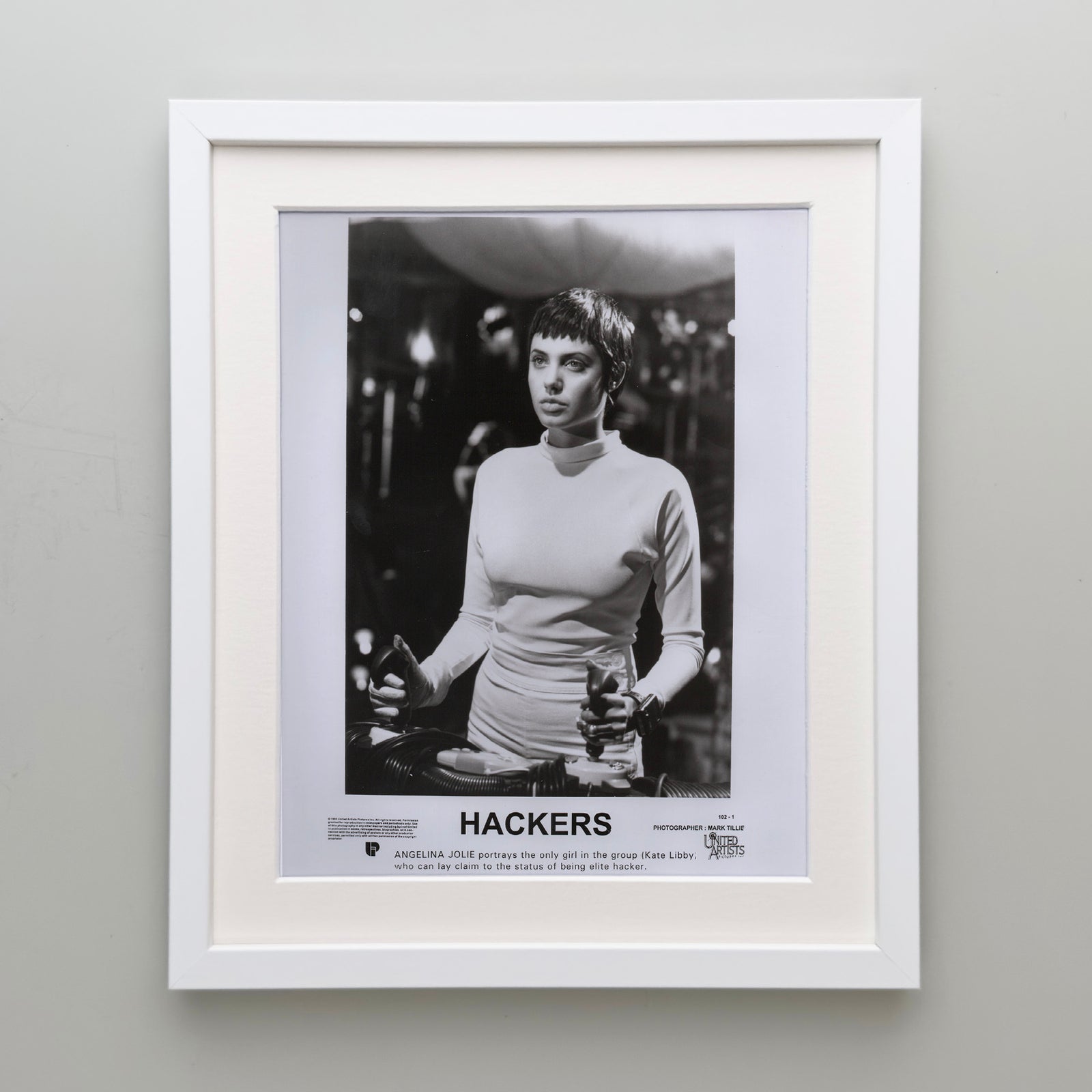 Hackers 1995 Film Movie Press Publicity Still Framed