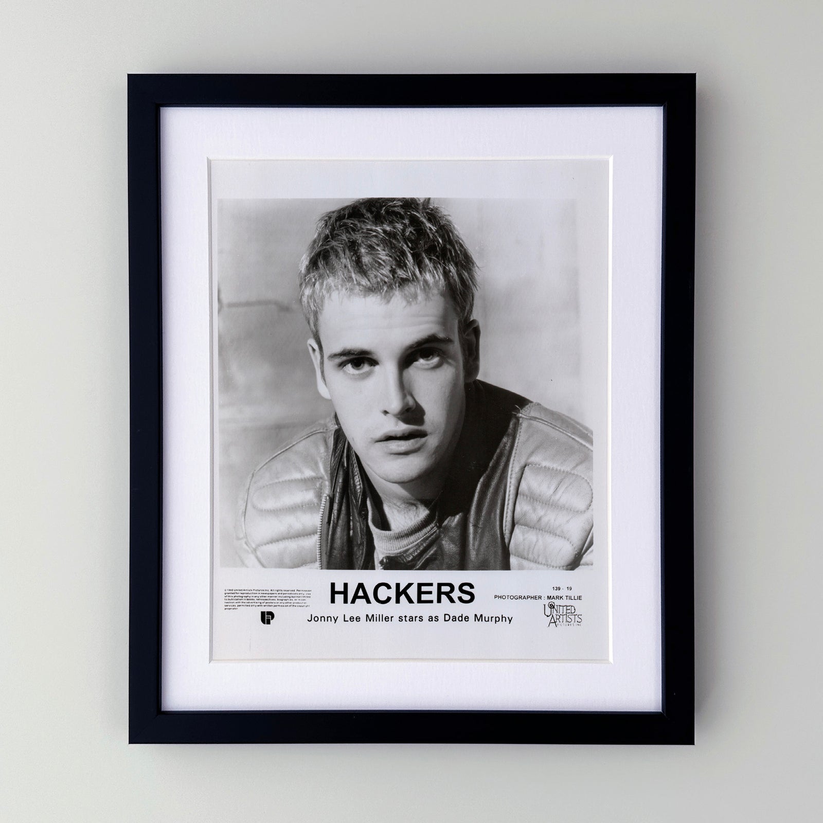 Hackers (1995) Film Movie Press Publicity Still Framed