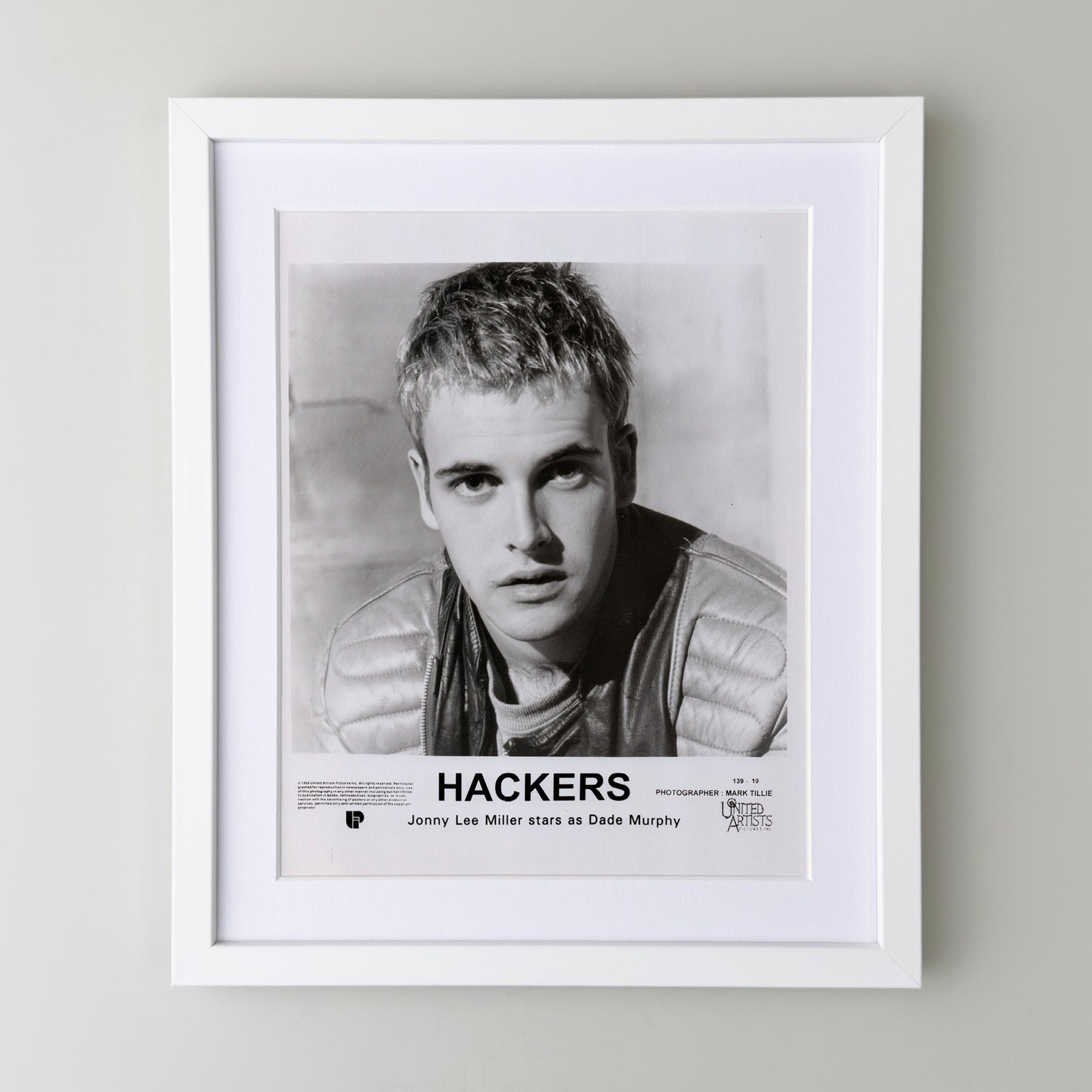 Hackers (1995) Film Movie Press Publicity Still Framed