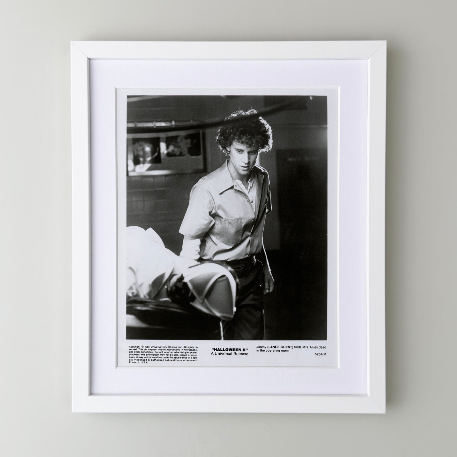 Halloween 2 1981 Film Movie Press Publicity Still Framed