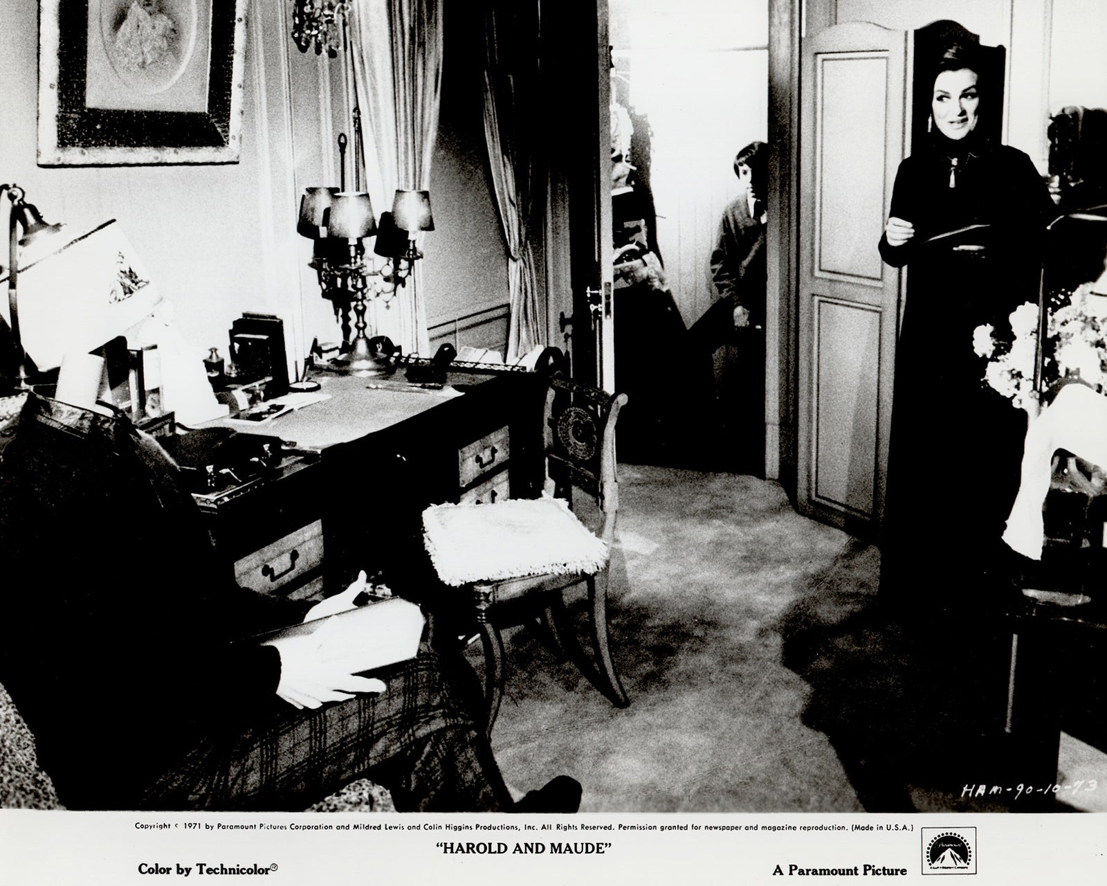 Harold and Maude 1971 Film Movie Press Publicity Still Framed
