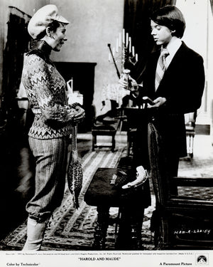 Harold and Maude 1971 Film Movie Press Publicity Still Framed