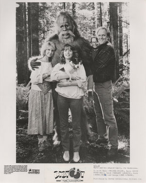 Harry and the Hendersons 1987 Film Movie Press Publicity Still Framed