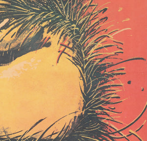 Harry and the Hendersons 1988 Polish B1 Film Movie Poster, Jakub Erol detail